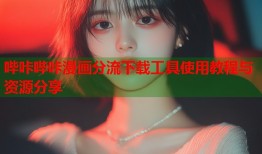 哔咔哔咔漫画分流下载工具使用教程与资源分享