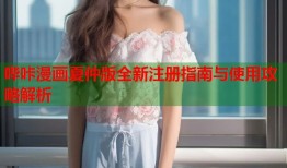 哔咔漫画夏仲版全新注册指南与使用攻略解析
