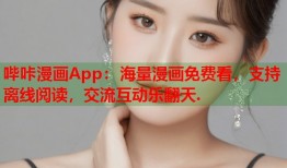 哔咔漫画App：海量漫画免费看，支持离线阅读，交流互动乐翻天.