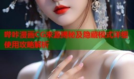 哔咔漫画CG来源揭秘及隐藏模式详细使用攻略解析