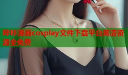 哔咔漫画cosplay文件下载平台高清资源全免费