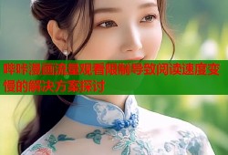 哔咔漫画流量观看限制导致阅读速度变慢的解决方案探讨