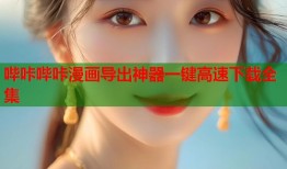 哔咔哔咔漫画导出神器一键高速下载全集