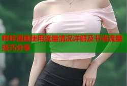 哔咔漫画使用流量情况详解及节省流量技巧分享