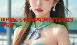 哔咔漫画七卡全新体验精彩内容尽在掌中阅读