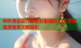 哔咔漫画官方公告封面精彩上线 快速追漫畅享无限精彩