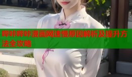 哔咔哔咔漫画网速慢原因解析及提升方法全攻略
