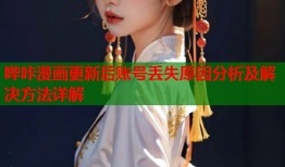 哔咔漫画更新后账号丢失原因分析及解决方法详解