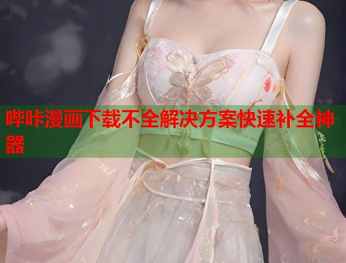 哔咔漫画下载不全解决方案快速补全神器