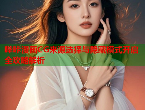 哔咔漫画CG来源选择与隐藏模式开启全攻略解析