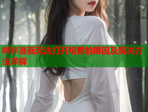 哔咔漫画无法打开观看的原因及解决方法详解